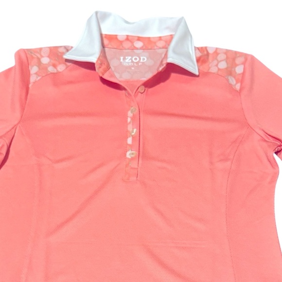 Women’s Izod Golf Skort Set Shirt Size Medium Skort Size 4 Golf Ball Tee Print - Picture 8 of 12